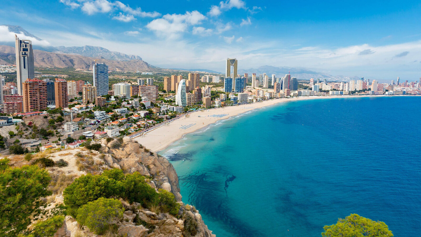 Vue de Benidorm